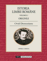 coperta carte istoria limbii romane, 2 volume de ovid densusianu